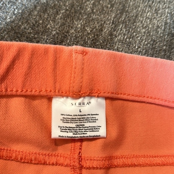 Serra womens stretchy pants; size large - Picture 2 of 3